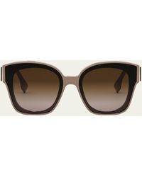 Fendi - First Gradient Acetate Cat-eye Sunglasses - Lyst