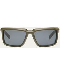 Off-White c/o Virgil Abloh - Portland Rectangle Acetate Sunglasses - Lyst