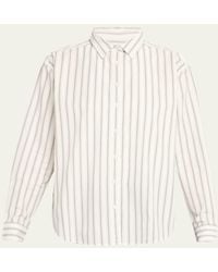 Kule - The Cordel Striped Button-Front Shirt - Lyst