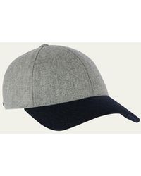 Varsity Headwear - Virgin Wool Mid Profile 6-Panel Baseball Cap - Lyst