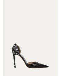 Tom Ford - 105Mm Vertigo Sequined D'Orsay Pumps - Lyst
