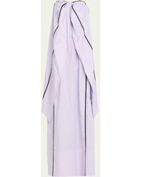 Nackiyé - Gelato Stripe Knotted Column Dress - Lyst