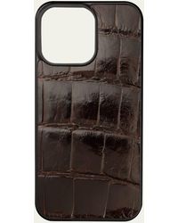 Abas - Iphone 14 Pro Max Alligator Phone Case - Lyst