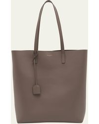 Saint Laurent - Shopping North- South Toy Tote Bag In Smooth Leather - Lyst