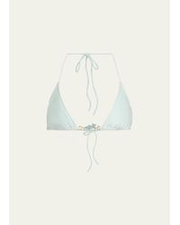 Shani Shemer - Vivienne Triangle Bikini Top - Lyst