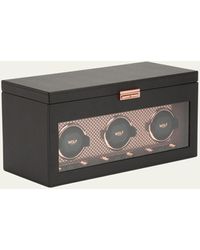 Wolf - Axis Triple Watch Winder With Storage - Lyst
