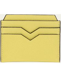 Valextra - V-slot Leather Card Case - Lyst