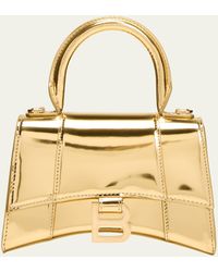 Balenciaga - Hourglass Xs Mirror Top Handle Bag - Lyst