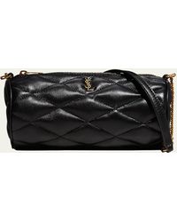 Saint Laurent - Sade Mini Ysl Tube Shoulder Bag In Quilted Smooth Leather - Lyst