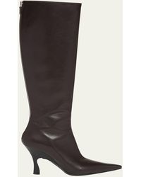 Stella McCartney - Elsa Vegan Leather Knee Boots - Lyst