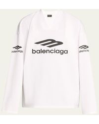 Balenciaga 3B Sports Icon Ski Long Sleeve T-Shirt Large Fit