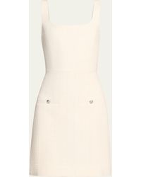 Veronica Beard - Sabra Tailored Tweed Mini Dress - Lyst