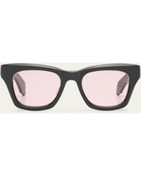 Jacques Marie Mage - X George Cortina Dealan Acetate Rectangle Sunglasses - Lyst