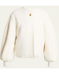 Chloé - Iconic Soft Wool Balloon-sleeve Jacket - Lyst