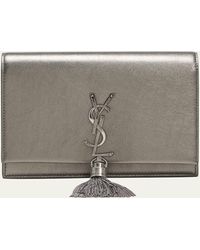 Saint Laurent - Kate Mini Tassel Ysl Wallet On Chain In Smooth Leather - Lyst