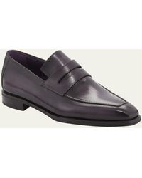 Berluti - Andy Leather Penny Loafers - Lyst