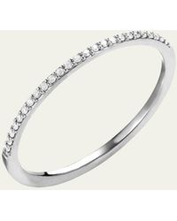 Lana Jewelry - 14k Gold Thin Flawless Diamond Stack Ring - Lyst