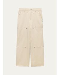 Helmut Lang - Wide-Leg Denim Carpenter Pants - Lyst