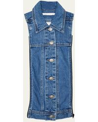Veronica Beard - Slate Denim Dickey - Lyst