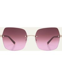 Barton Perreira - Angie Mixed-media Butterfly Sunglasses - Lyst