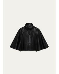 Jonathan Simkhai - Yara Cape Jacket - Lyst