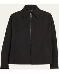 Proenza Schouler - Sibyl Zip Front Stretch Nylon Jacket - Lyst