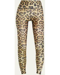 Terez - Leopard High-rise Leggings - Lyst