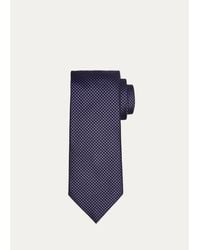 Tom Ford - Micro-Cross Silk Tie - Lyst