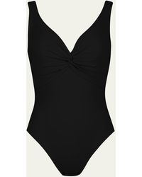 Karla Colletto - Criss-cross One-piece Swimsuit - Lyst