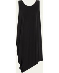Issey Miyake - Drape Jersey-36 Asymmetric Dress - Lyst