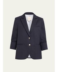 Twp - Boyfriend Single-Breasted Stretch Wool Blazer - Lyst