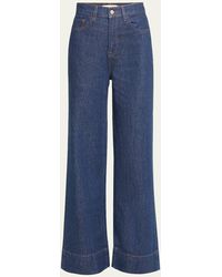 Triarchy - Ms. Onassis V-high Rise Wide-leg Jeans - Lyst
