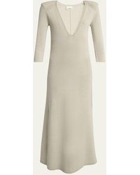 Isabel Marant - Salina Fluid Tailoring Wool Dress - Lyst