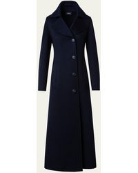 Akris - Cashmere Double-face Single-breasted Long Coat - Lyst