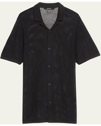 Ksubi - Mesh Knit Resort Shirt - Lyst