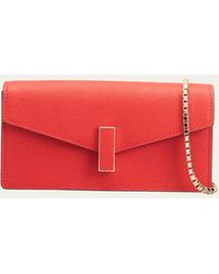 Valextra - Iside Envelope Calf Leather Clutch Bag - Lyst