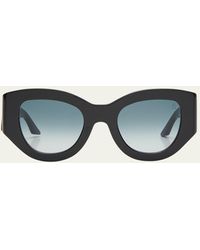 Anna Karin Karlsson - Lucky Goes To Vegas Embellished Acetate & Metal Cat-eye Sunglasses - Lyst