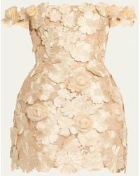 Bronx and Banco - Jasmine Maraya Off The Shoulder Mini Dress - Lyst