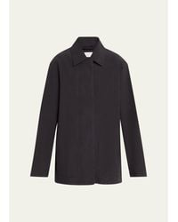 The Row - Baeza Cotton Single-Breasted Jacket - Lyst