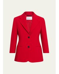 Givenchy - Single-Breasted Blazer Jacket - Lyst
