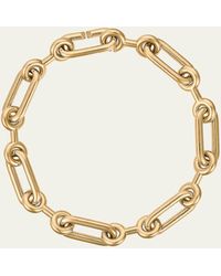 Charlotte Chesnais - Petite Binary Chain Bracelet In Gold Vermeil - Lyst