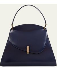 Ferragamo - Prisma Leather Top-handle Bag - Lyst