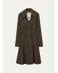 Burberry - Pembury Belted A-Line Trench Coat - Lyst