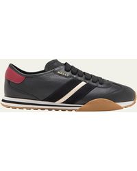 Bally - Stewy Leather Low-top Sneakers - Lyst