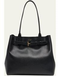 Tom Ford - Audrey Medium Tote Bag In Grain Leather - Lyst