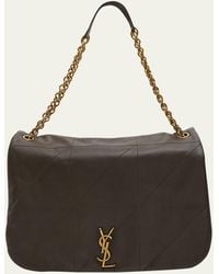 Saint Laurent - Jamie 4.3 Maxi Ysl Shoulder Bag In Smooth Leather - Lyst