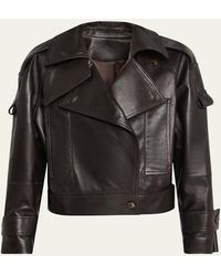 A.L.C. - Miles Leather Utility Jacket - Lyst
