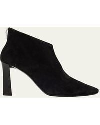 Giuseppe Zanotti - Sensorial Suede Leather Ankle Booties - Lyst