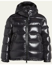 Moncler - Maire Shiny Puffer Jacket With Removable Hood - Lyst