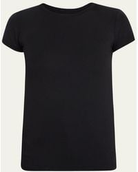 L'Agence - Ressi Short-Sleeve Tee - Lyst